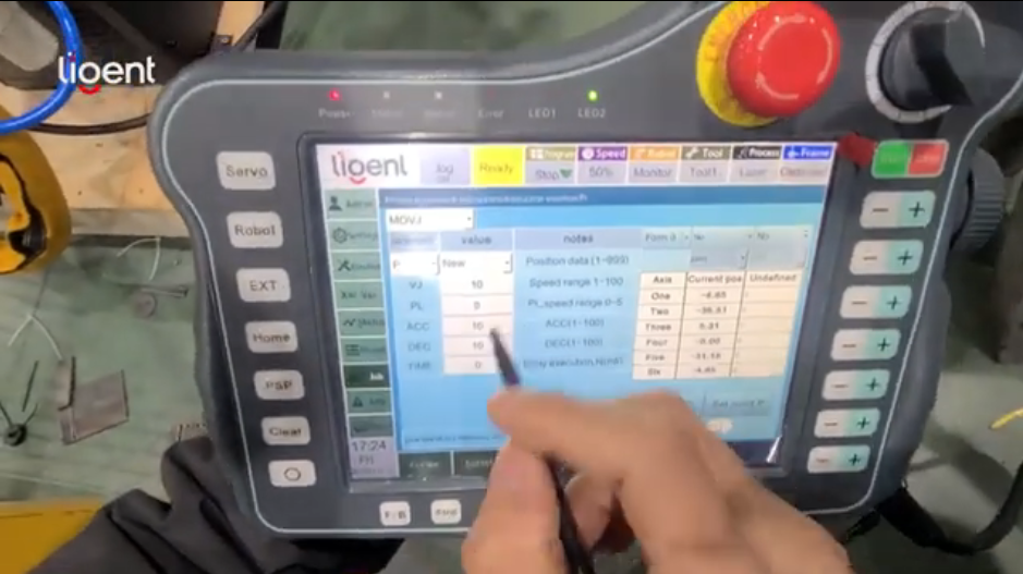 LIGENT robotic plasma cutting-Wiring and cutting demonstration