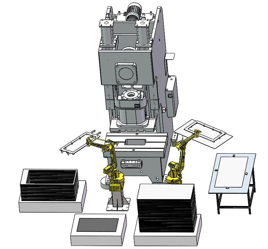 China LIGENT Integrated Automated Stamping Robot Solutions