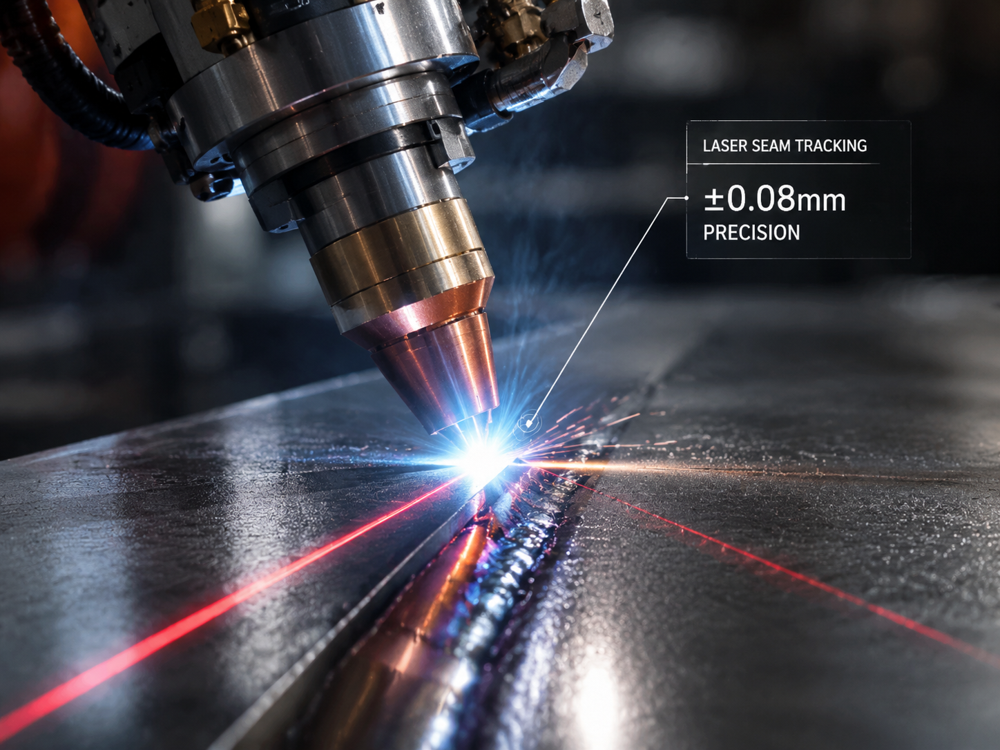 Robot precision welding